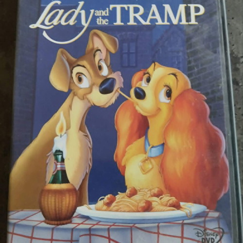Lady and the Tramp DVD like new with Greek subtitles