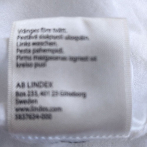 Lindex women's shirt like new, white, size S