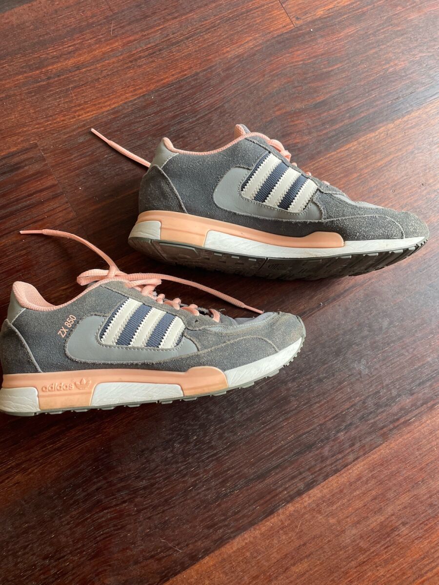 Adidas ZX 850 athletic shoes used, grey… - € 20,00 - Vendora.cy