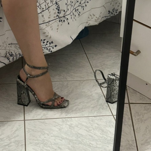Luigi sandals like new, size 37, black and grey