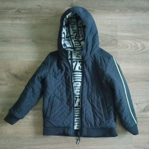 Children's reversible jacket new size 4 years blue