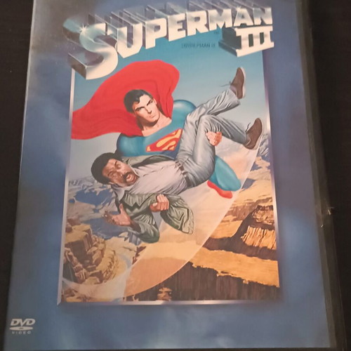 Superman III DVD used, action fantasy movie with subtitles