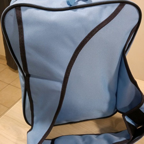Crossbody bag new turquoise durable material for cyclists