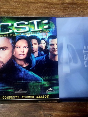 CSI Crime Scene Investigation Complete Fourth Season DVD box set like new