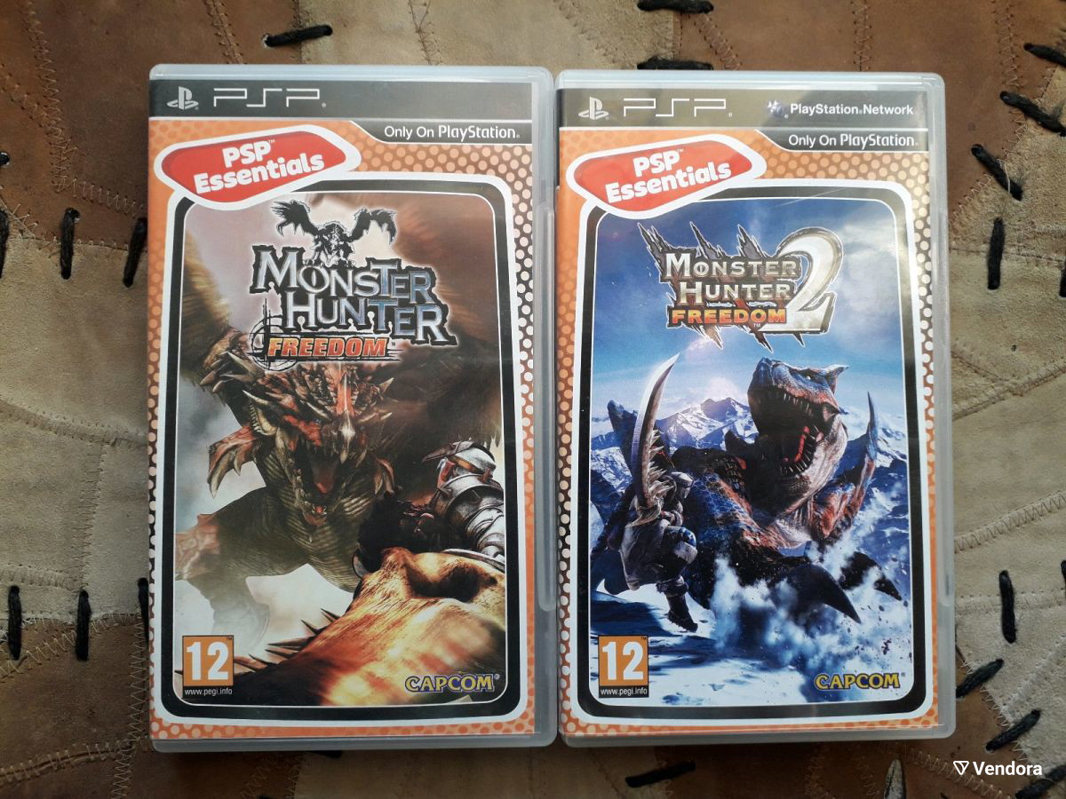 PSP SET 2 GAMES MONSTER HUNTER 1,2 - € 35,00 - Vendora