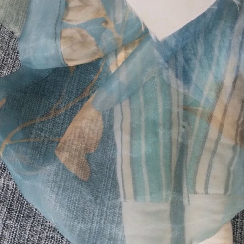Handmade doll used with fabrics and detailed design