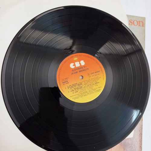 Jeane Manson Lovingly vinyl record new, pop