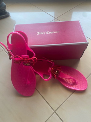 Juicy Couture women's sandals new, fuchsia, size 38