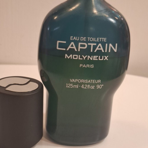 Captain EDT 125ml Molyneux Paris vintage, used