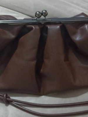 Shoulder bag like new, brown