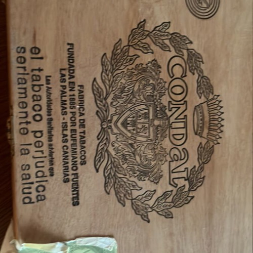 Cigar box used, collectible