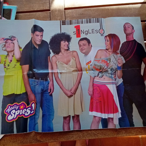 Greek posters of famous 00's singers like new