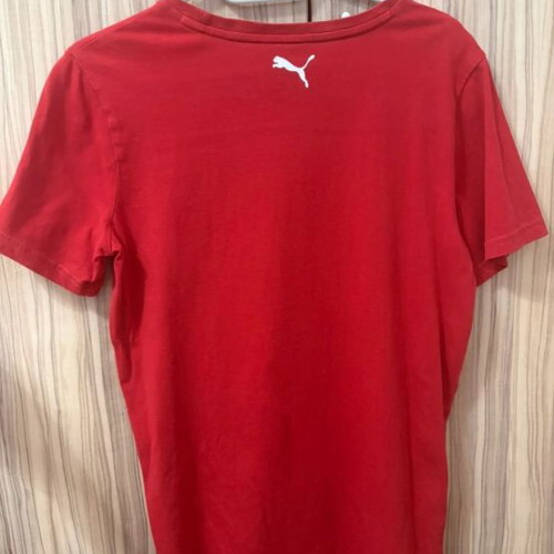 Puma T-shirt like new, red, cotton, youth XL