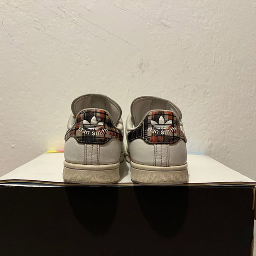 Adidas Women's Stan Smith Her Studio London Plaid shoes size 40 used