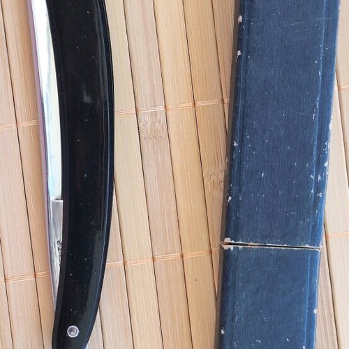 Morihisa Japan Frameback 6/8 Straight Razor used