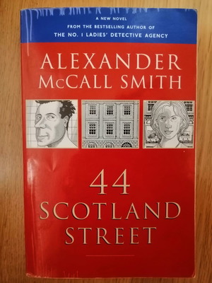 44 Scotland Street μεταχειρισμένο αστυνομικό μυθιστόρημα στα Αγγλικά