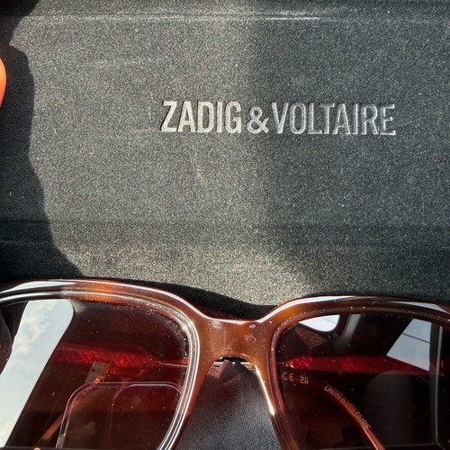 Zadig and Voltaire tortoise sunglasses like new, brown