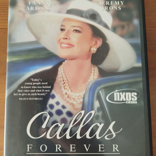 Callas Forever DVD like new, drama biography historical