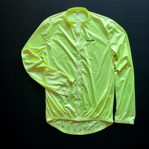 Brunex Swiss Windbreaker Jacket used, XL, yellow