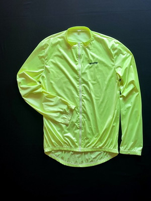 Brunex Swiss Windbreaker Jacket used, XL, yellow