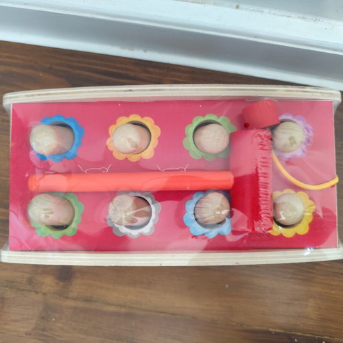 Wooden Animal Bus Toy new, 24x15x14cm