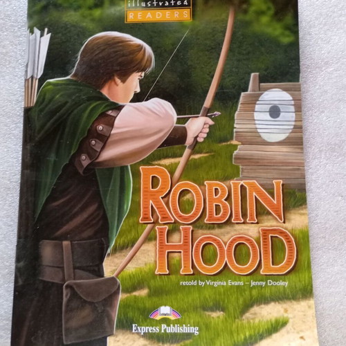Robin Hood Illustrated Readers book used, Express Publishing