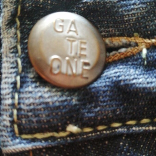 Gate One.franse 93 jeans like new, blue, size XL