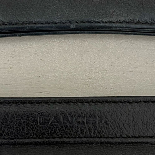 Lancel black leather handbag, like new, 100% leather