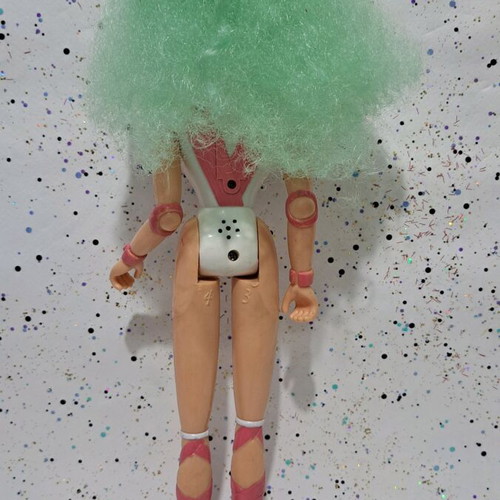 Sailor Moon figurine used with flaws