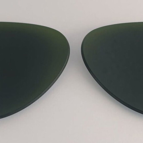 Ray Ban Replacement Lens Blue Glass 58 mm New