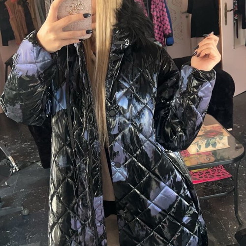 Shiny jacket new, black, size S