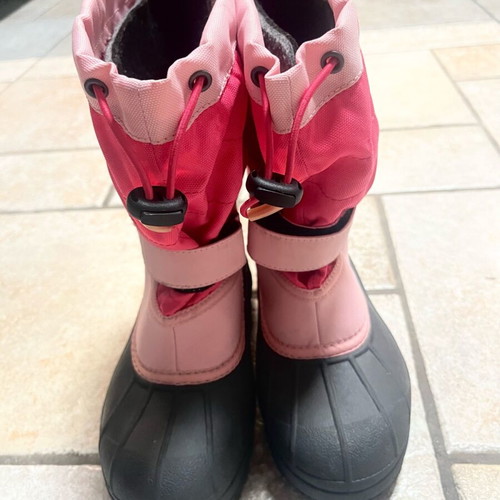 Columbia Youth Powderbug Plus II snow boots like new, size 36, pink/fuchsia