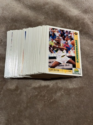 Κάρτες μπάσκετ NBA Upper Deck 91-92 μεταχειρισμένες, πακέτο 100