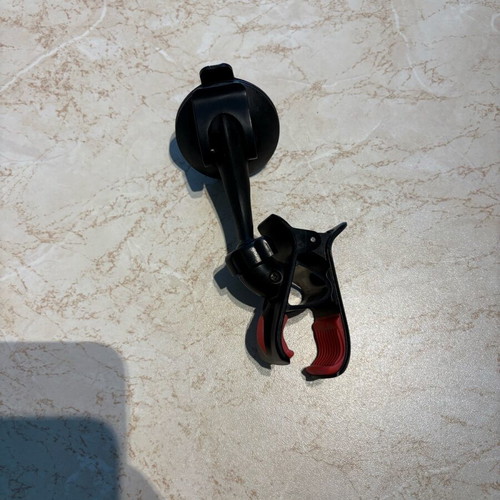 Car phone holder used with suction cup