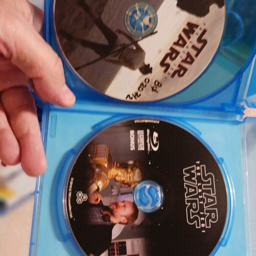 Blue Ray Star Wars The Last Jedi used