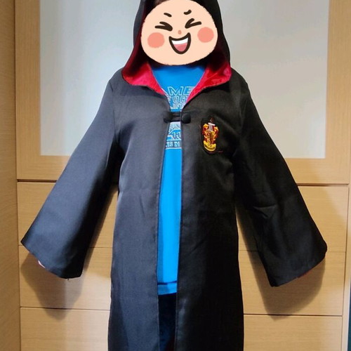 Harry Potter carnival costume like new, cape for children 145 cm