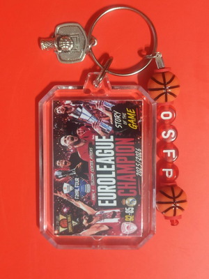 Olympiakos Euroleague 2026 Keychain No32