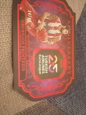 Georgios Printezis Panini Crown Royale Anniversary card numbered 49 new