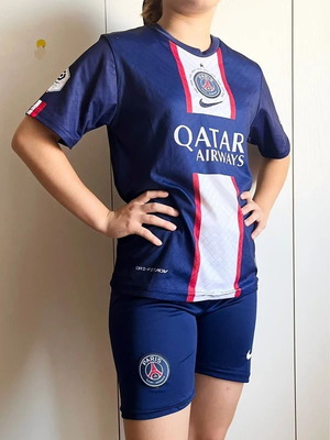 Nike Unisex Mbappé PSG Football Set used, size 176 cm, age 16