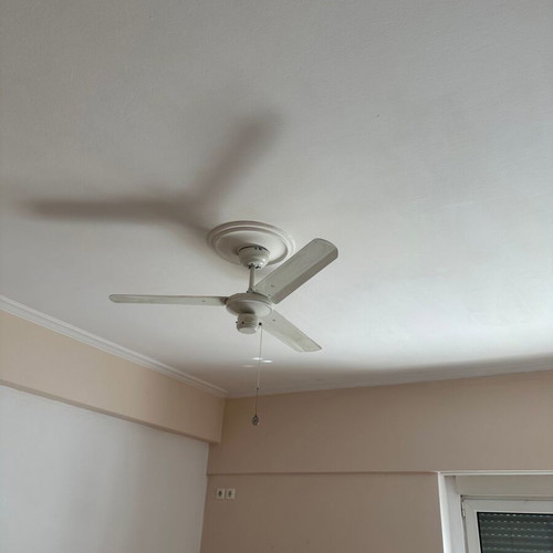 Ceiling fans used, metal industrial design, pack of 2