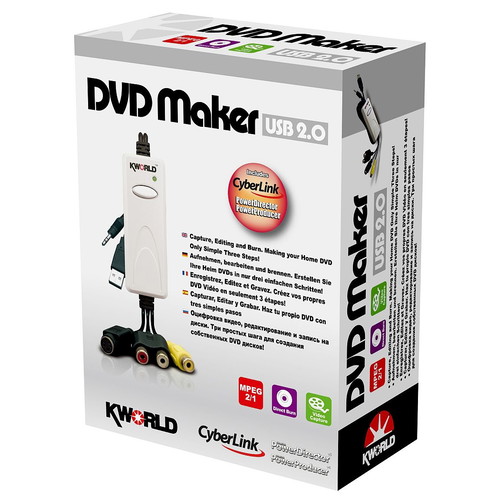 KWorld VS-USB2800 DVD Maker USB 2.0 new