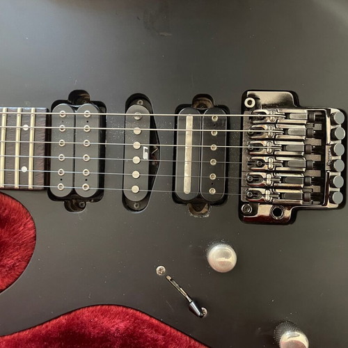 Ibanez RG 1570 Prestige lefthand electric guitar used, upgraded