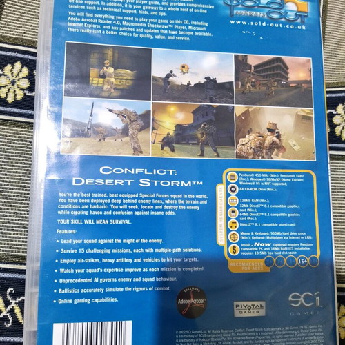 Conflict Desert Storm PC μεταχειρισμένο σε πολύ καλή κατάσταση