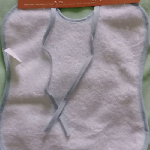 Mothercare baby bibs with pocket, new, set of 2