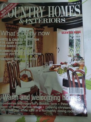 Country Homes magazine like new, English language