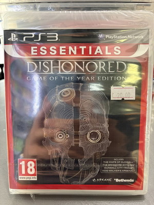 Dishonored Game of the Year Edition PS3 new