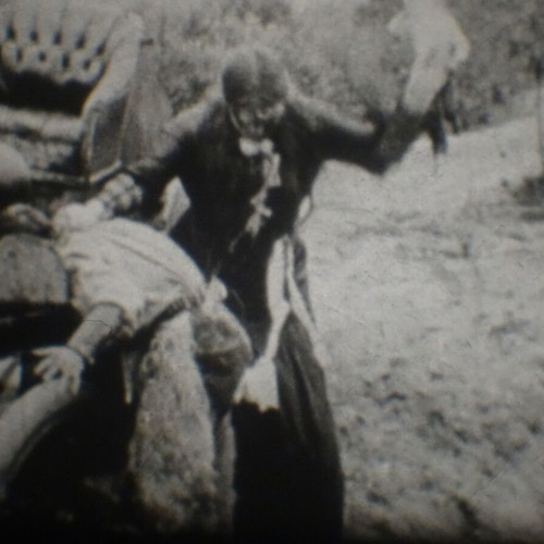 Super 8mm silent film Alkali Ike's Auto used, 1911 comedy