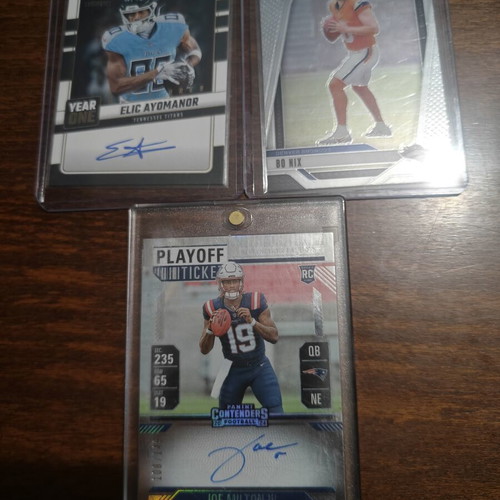 Panini NFL Football Cards Pack of 9, Rookies & Autos