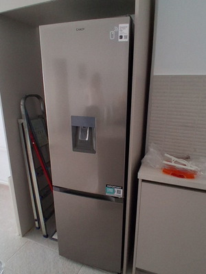 Candy CCG1S 518EWX ψυγείο-καταψύκτης καινούργιο, inox 250 lt