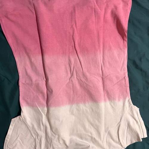 Pink blouse with print used for children size 158 cm